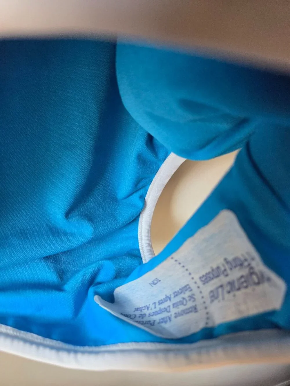 NWT SHADE & SHORE BLUE /WHITE TRIMMED 1PC SWIMSUIT SIZE XL / 16